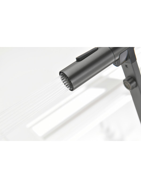 Смеситель Ganzer GZ05126-Q оружейная сталь 6