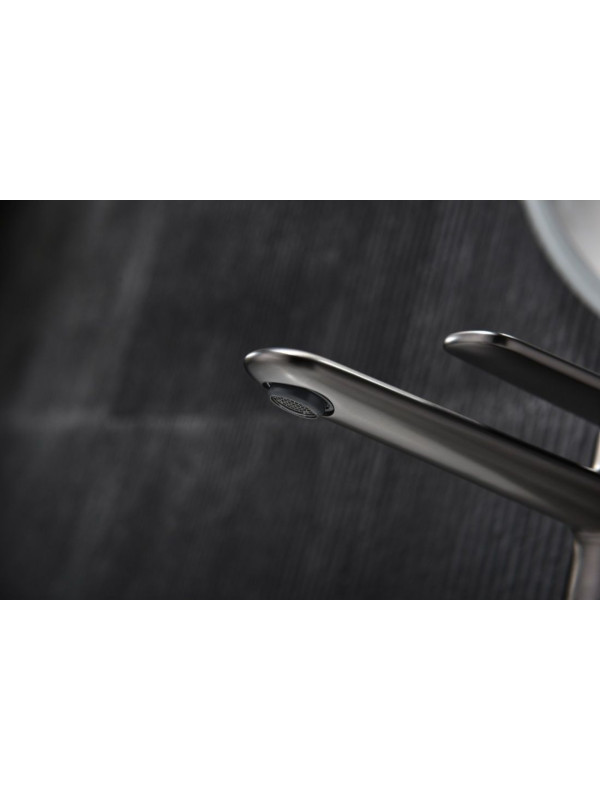 Смеситель Ganzer GZ02112-Q оружейная сталь 4