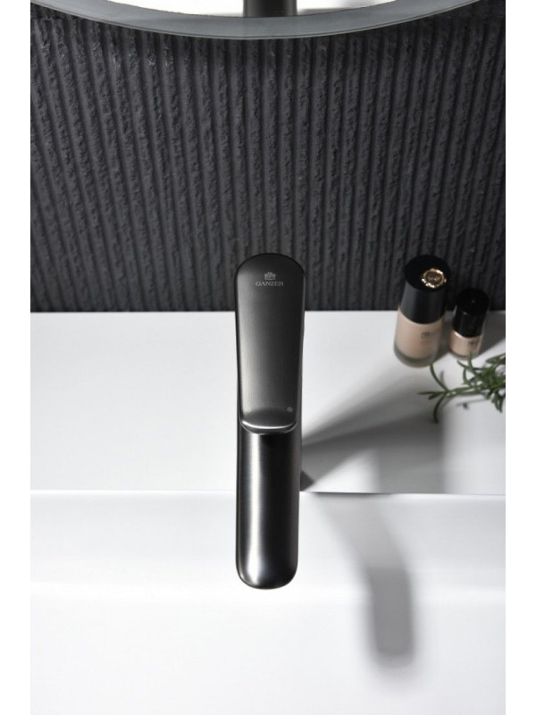 Смеситель Ganzer GZ02112-Q оружейная сталь 5