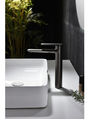 Смеситель Ganzer GZ02112-Q оружейная сталь 2