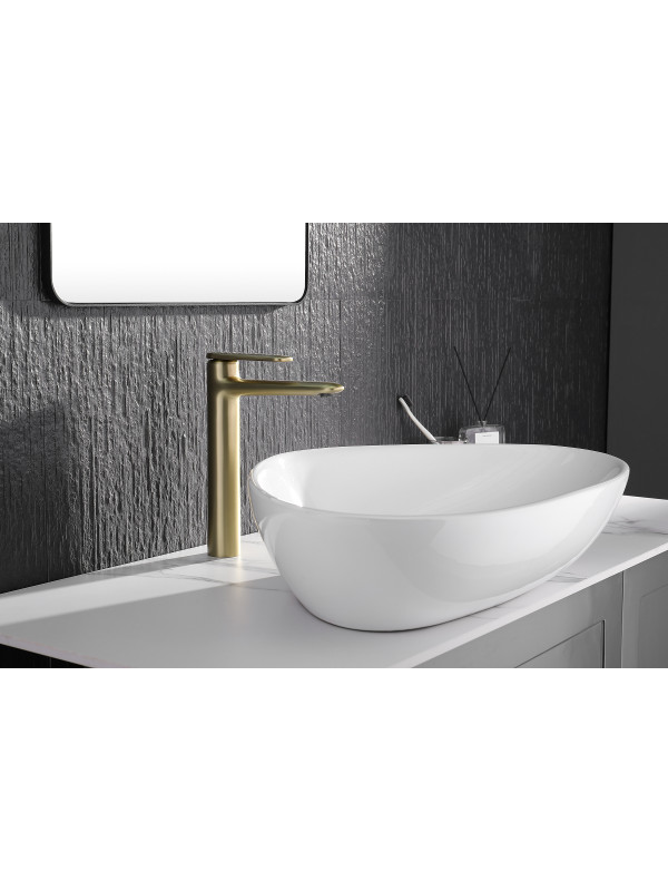 Смеситель Ganzer GZ02112-S матовое золото 2