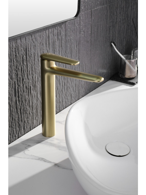 Смеситель Ganzer GZ02112-S матовое золото 5