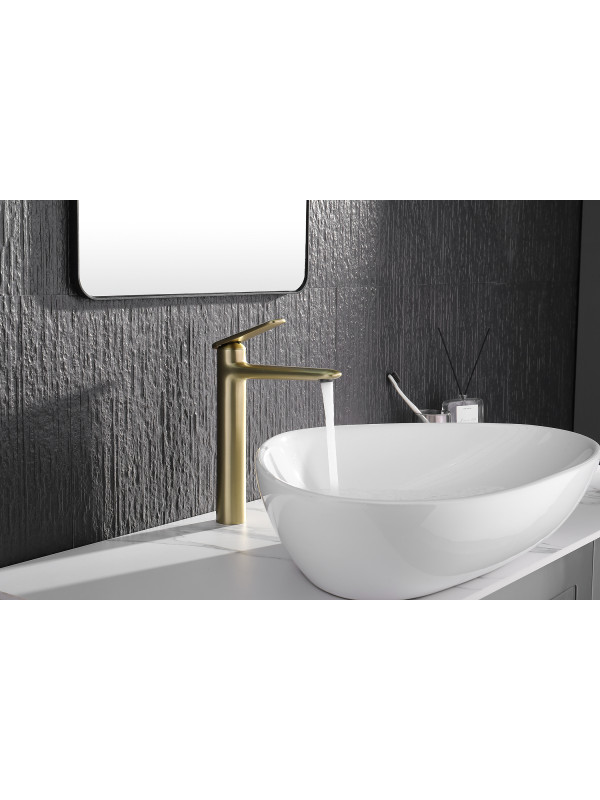 Смеситель Ganzer GZ02112-S матовое золото 6