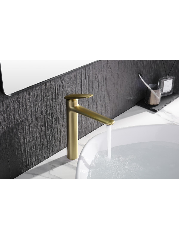 Смеситель Ganzer GZ02112-S матовое золото 7