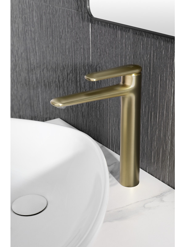 Смеситель Ganzer GZ02112-S матовое золото 10