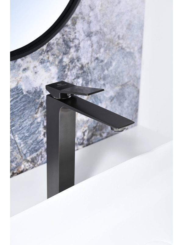 Смеситель Ganzer GZ05112-Q оружейная сталь 4