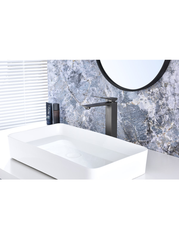 Смеситель Ganzer GZ05112-Q оружейная сталь 5