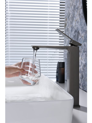 Смеситель Ganzer GZ05112-Q оружейная сталь 2