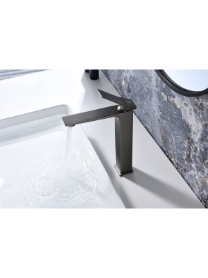 Смеситель Ganzer GZ05112-Q оружейная сталь 9