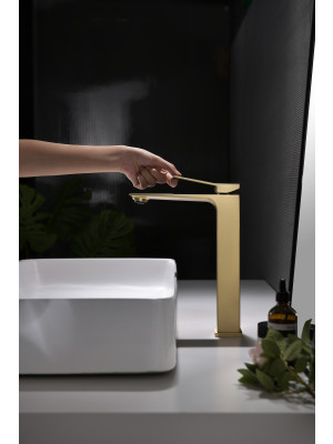 Смеситель Ganzer GZ05112-S матовое золото 7