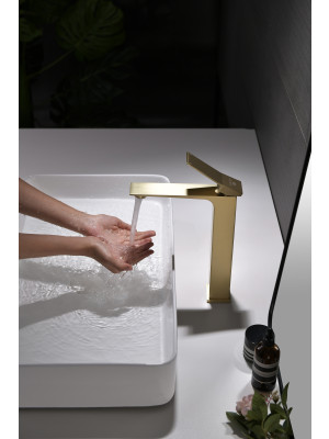 Смеситель Ganzer GZ05112-S матовое золото 12