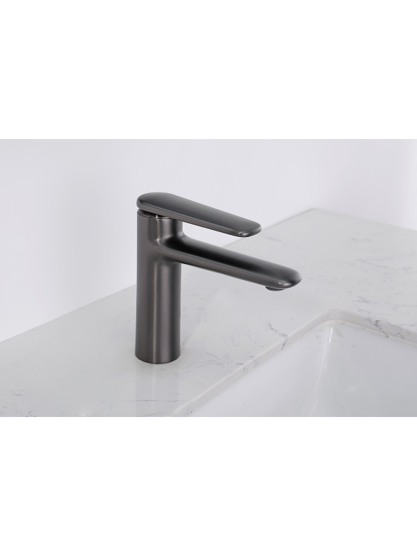 Смеситель Ganzer GZ02111-Q оружейная сталь 5