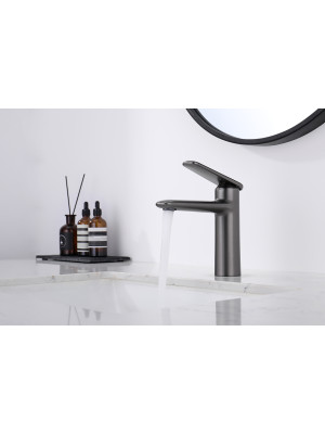 Смеситель Ganzer GZ02111-Q оружейная сталь 6