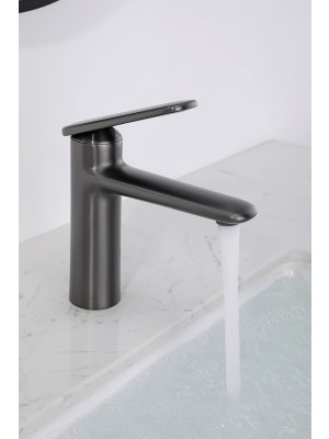 Смеситель Ganzer GZ02111-Q оружейная сталь 9