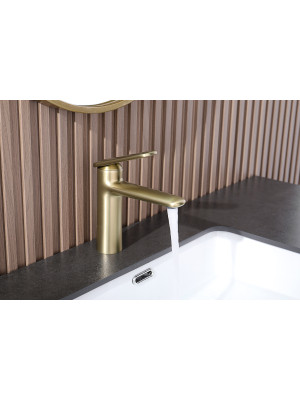 Смеситель Ganzer GZ02111-S матовое золото 12