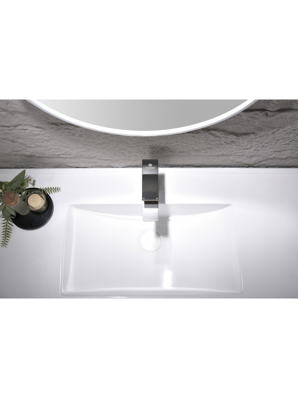 Смеситель Ganzer GZ05111-Q оружейная сталь 3