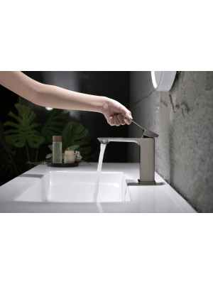 Смеситель Ganzer GZ05111-Q оружейная сталь 11