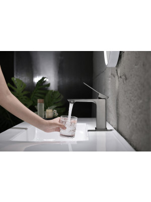 Смеситель Ganzer GZ05111-Q оружейная сталь 12