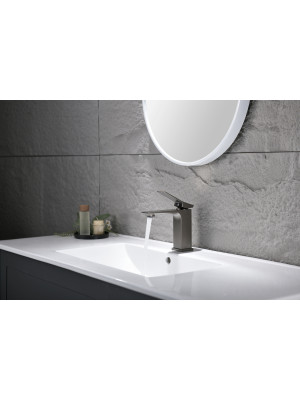 Смеситель Ganzer GZ05111-Q оружейная сталь 14