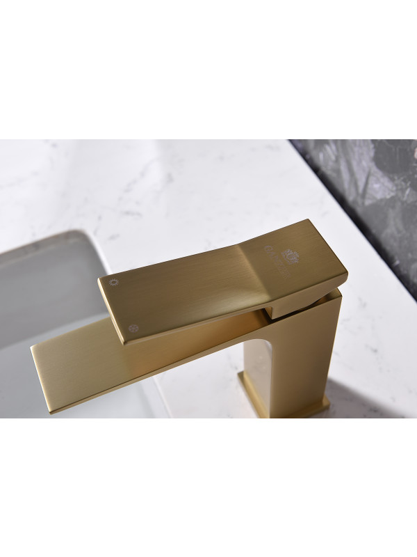 Смеситель Ganzer GZ05111-S матовое золото 11