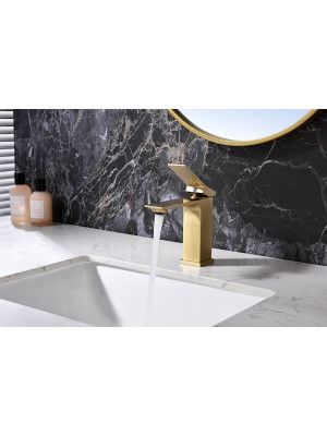 Смеситель Ganzer GZ05111-S матовое золото 4