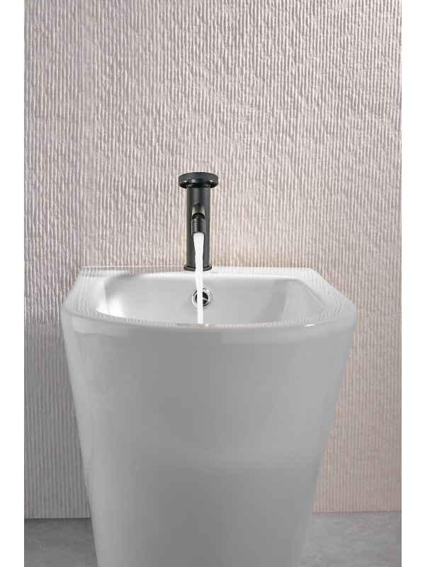 Смеситель Ganzer GZ19151-Q оружейная сталь 3