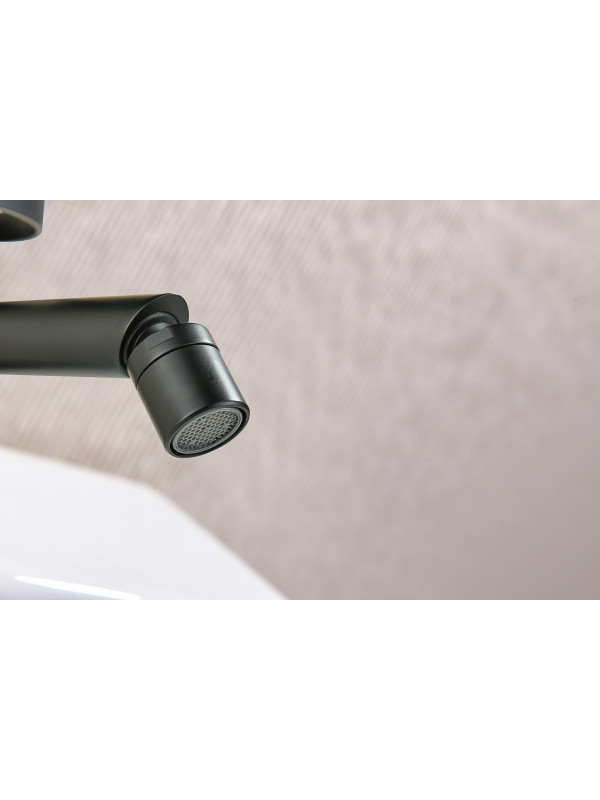 Смеситель Ganzer GZ19151-Q оружейная сталь 7