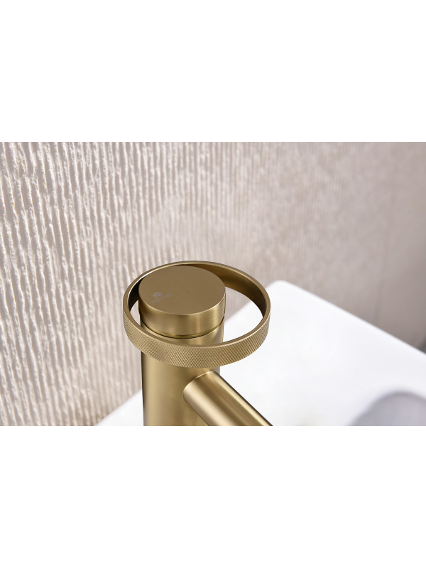 Смеситель Ganzer GZ19151-S матовое золото 5