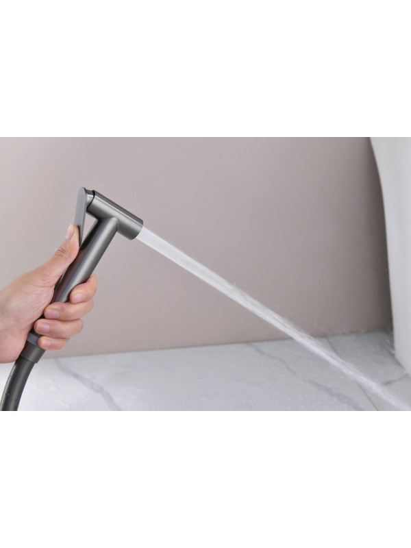 Гигиенический душ Ganzer GZ06157 оружейная сталь 13