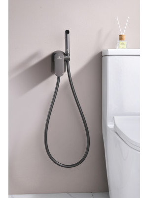 Гигиенический душ Ganzer GZ06157 оружейная сталь 7