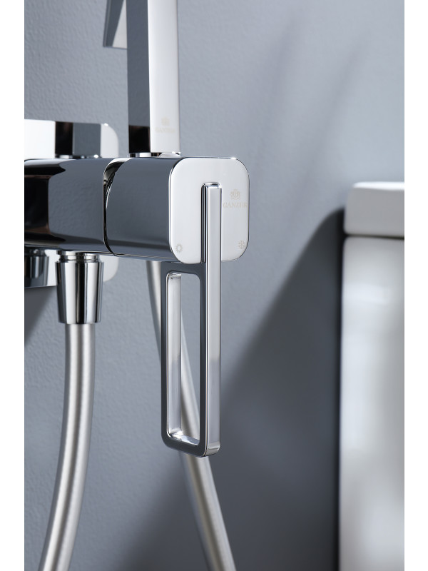 Гигиенический душ Ganzer GZ12157 хром 3