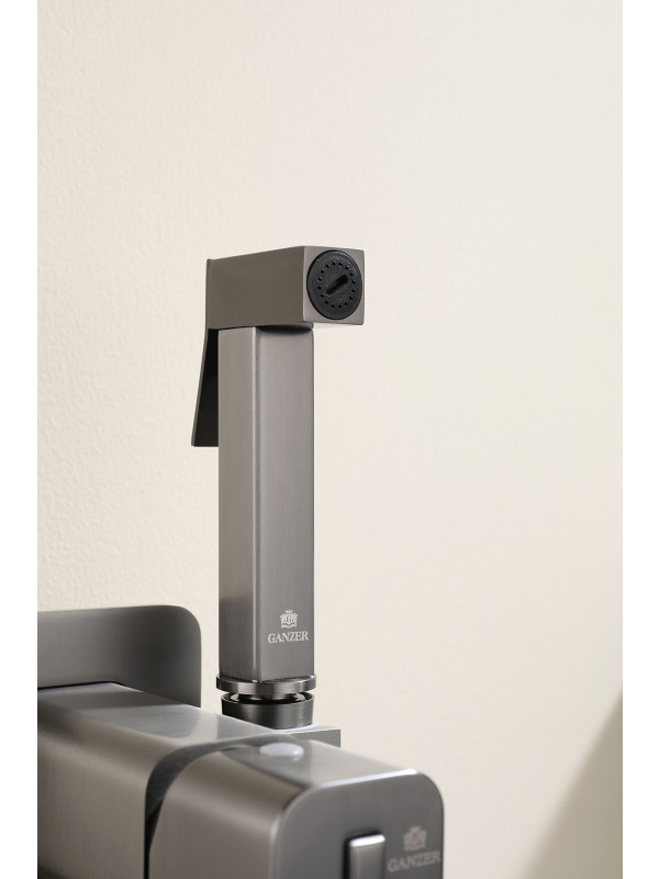 Гигиенический душ Ganzer GZ12157-Q оружейная сталь 5
