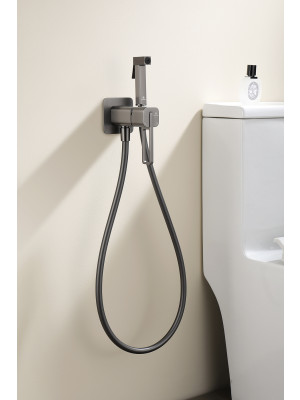 Гигиенический душ Ganzer GZ12157-Q оружейная сталь 2