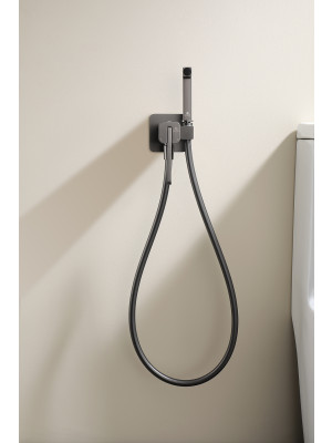 Гигиенический душ Ganzer GZ12157-Q оружейная сталь 6