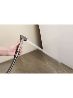 Гигиенический душ Ganzer GZ12157-Q оружейная сталь 8