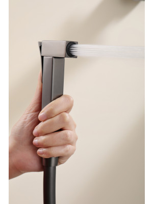 Гигиенический душ Ganzer GZ12157-Q оружейная сталь 9