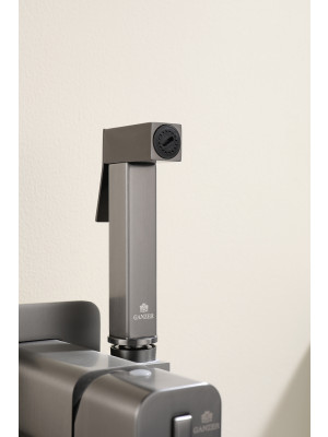 Гигиенический душ Ganzer GZ12157-Q оружейная сталь 5