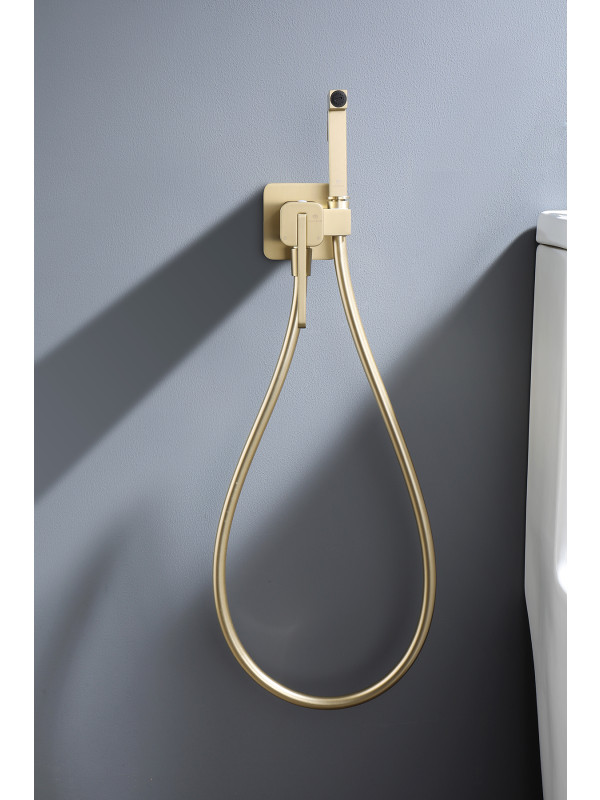 Гигиенический душ Ganzer GZ12157-S матовое золото 6