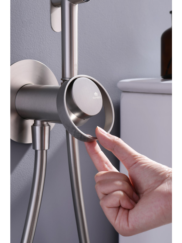 Гигиенический душ Ganzer GZ19157-G сатин 8