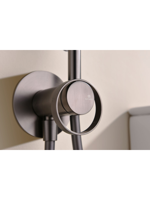 Гигиенический душ Ganzer GZ19157-Q оружейная сталь 5