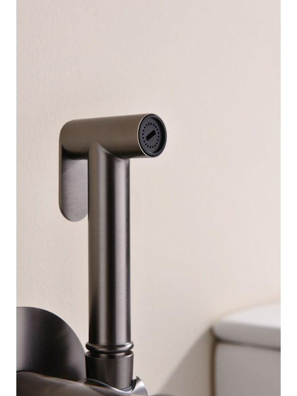 Гигиенический душ Ganzer GZ19157-Q оружейная сталь 7