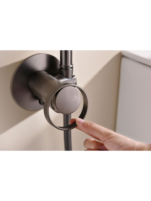 Гигиенический душ Ganzer GZ19157-Q оружейная сталь 9