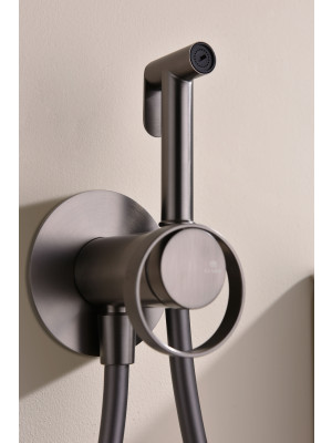 Гигиенический душ Ganzer GZ19157-Q оружейная сталь 4