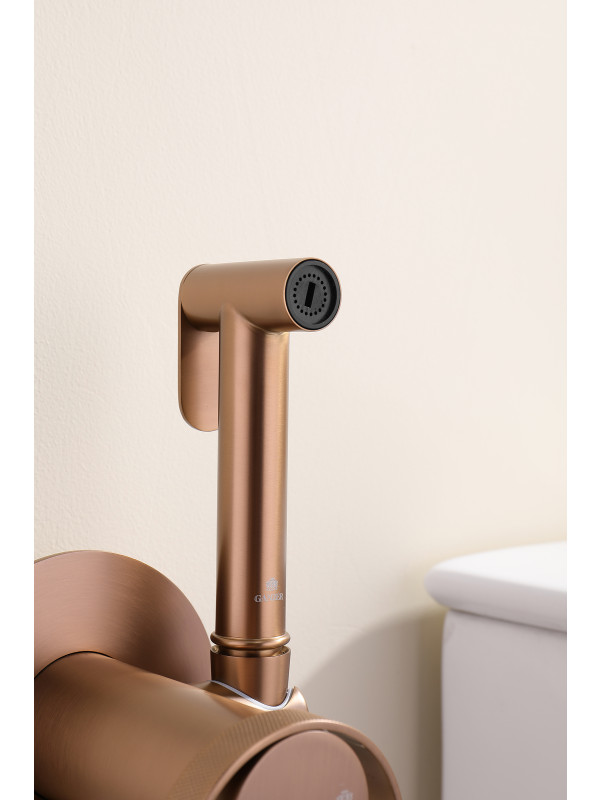 Гигиенический душ Ganzer GZ19157-R розовое золото 7