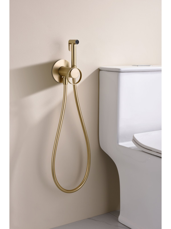 Гигиенический душ Ganzer GZ19157-S матовое золото 2