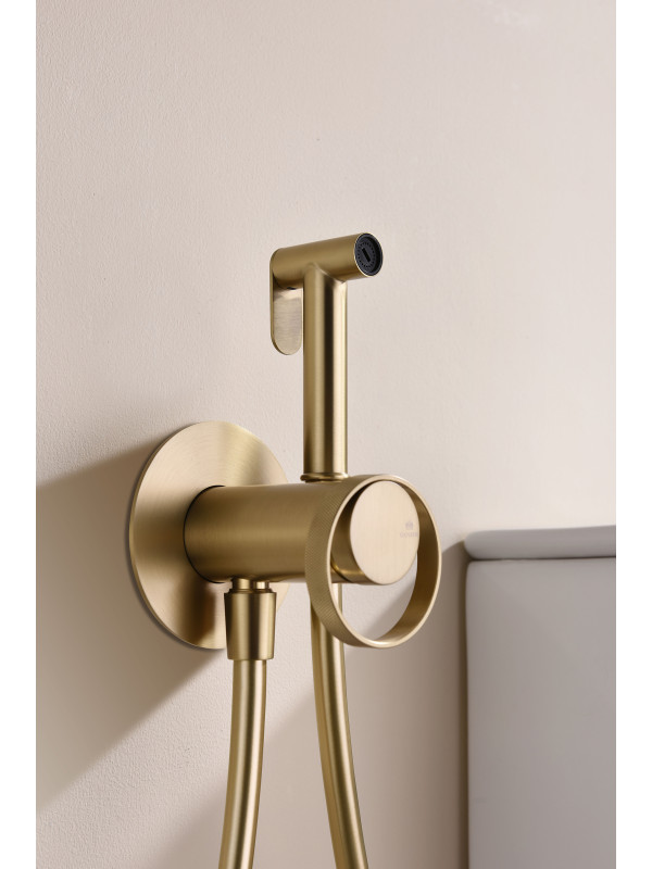 Гигиенический душ Ganzer GZ19157-S матовое золото 4