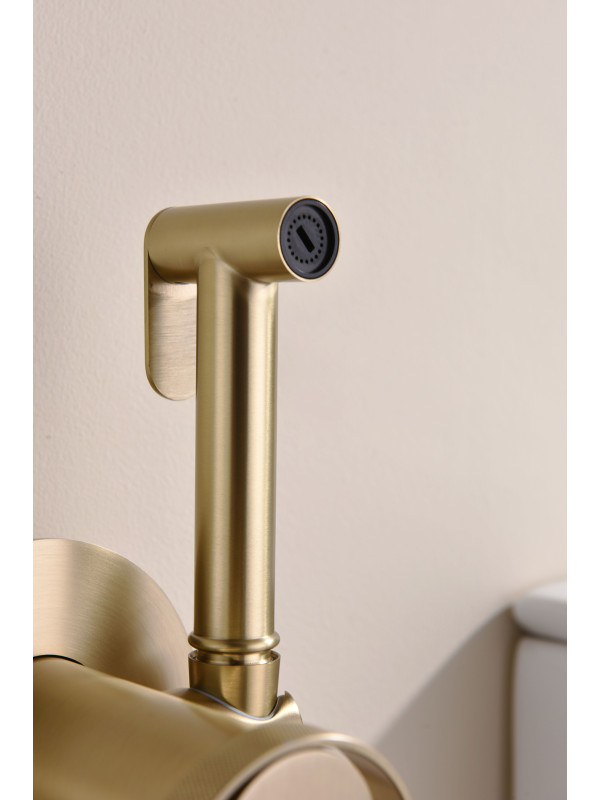 Гигиенический душ Ganzer GZ19157-S матовое золото 5