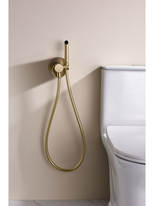 Гигиенический душ Ganzer GZ19157-S матовое золото 6