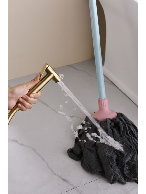 Гигиенический душ Ganzer GZ19157-S матовое золото 12