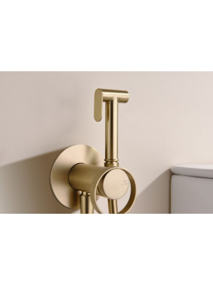 Гигиенический душ Ganzer GZ19157-S матовое золото 14